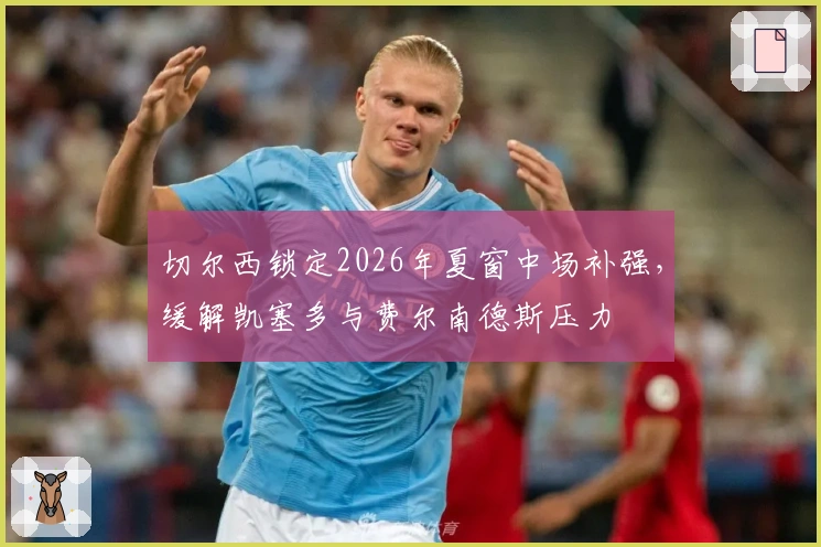 切尔西锁定2026年夏窗中场补强，缓解凯塞多与费尔南德斯压力